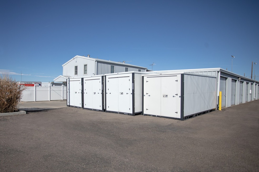 Drive up units at NewFrontierSelfStorage-BennettCO-915SharisCt