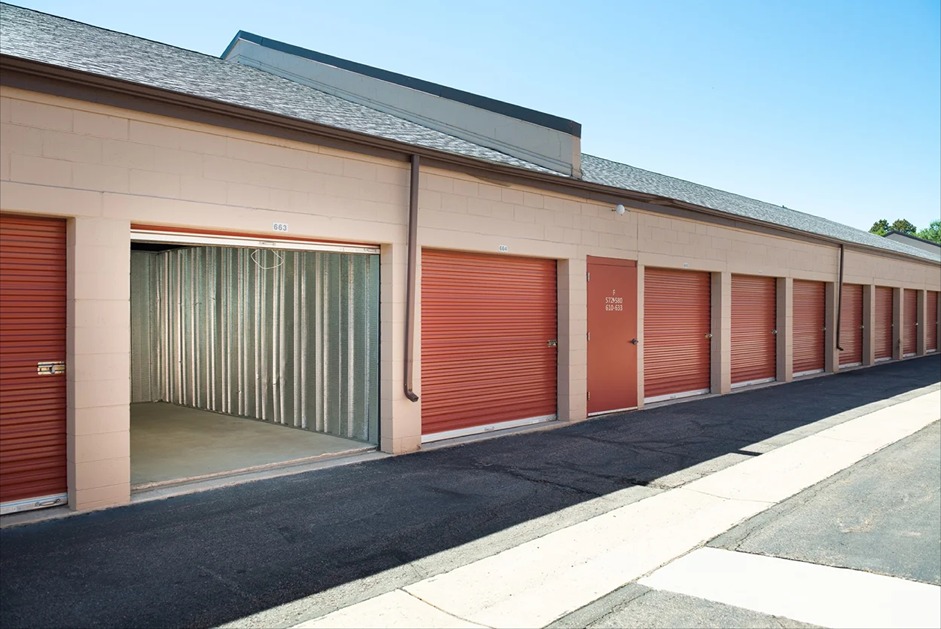 Drive up units at DTC Self Storage 7326 S Yosemite St Centennial, CO 80112