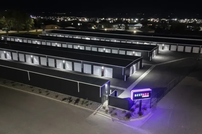 BestBoxStorage-6837NeibauerRd-NightDrone