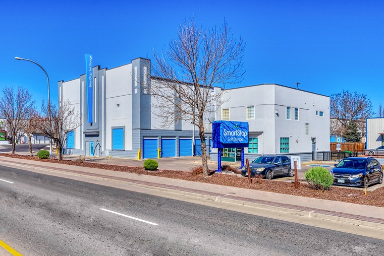 SmartStop Self Storage Facility at 5885 W Colfax Lakewood, CO - Storefront
