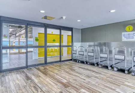 SmartStop Self Storage Facility at 7411 S Gartrell Rd, Aurora, CO - Hand Carts