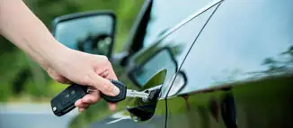 locking a car for storage