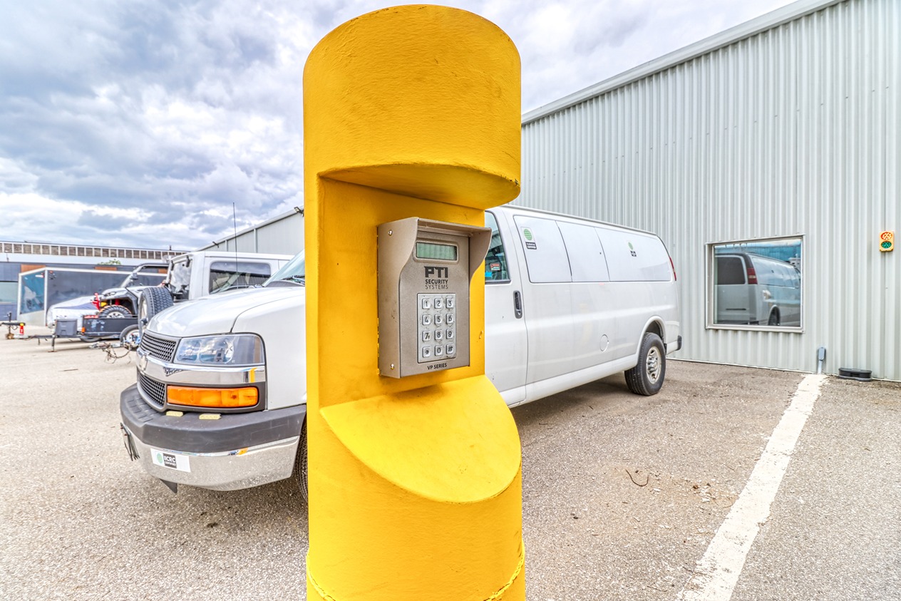 SmartStop Self Storage Facility at 111 Savage Dr,  Cambridge, ON - Keypad Access
