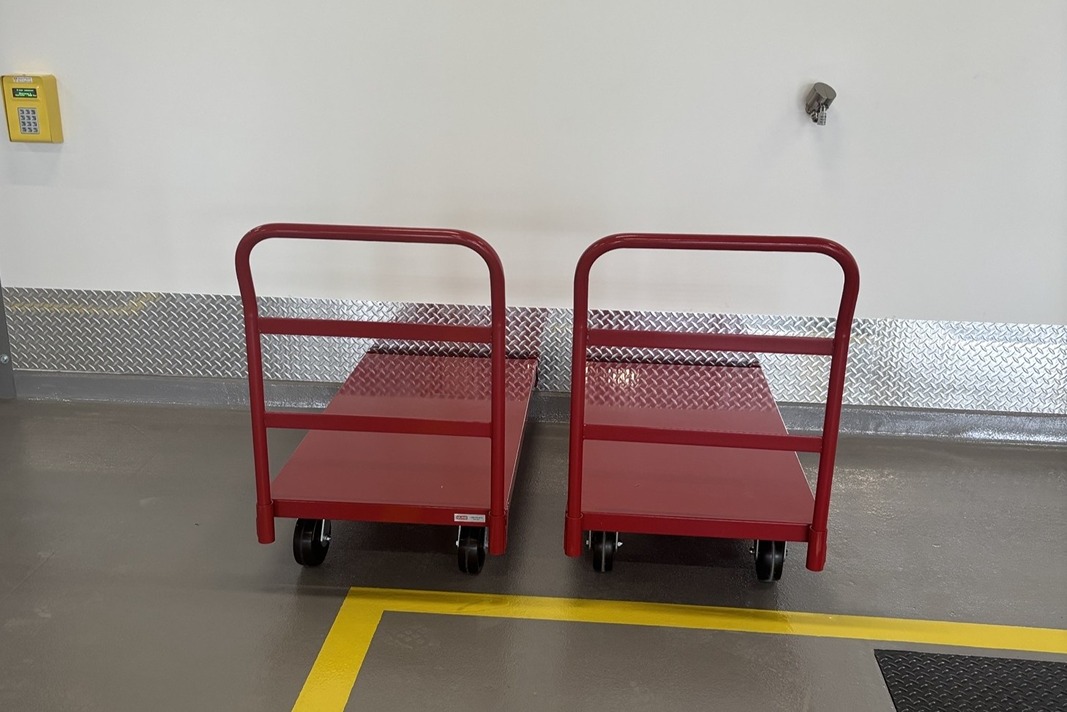 SmartStop Self Storage Facility at 5500 Rue Notre-Dame West Montreal, QC-handcarts