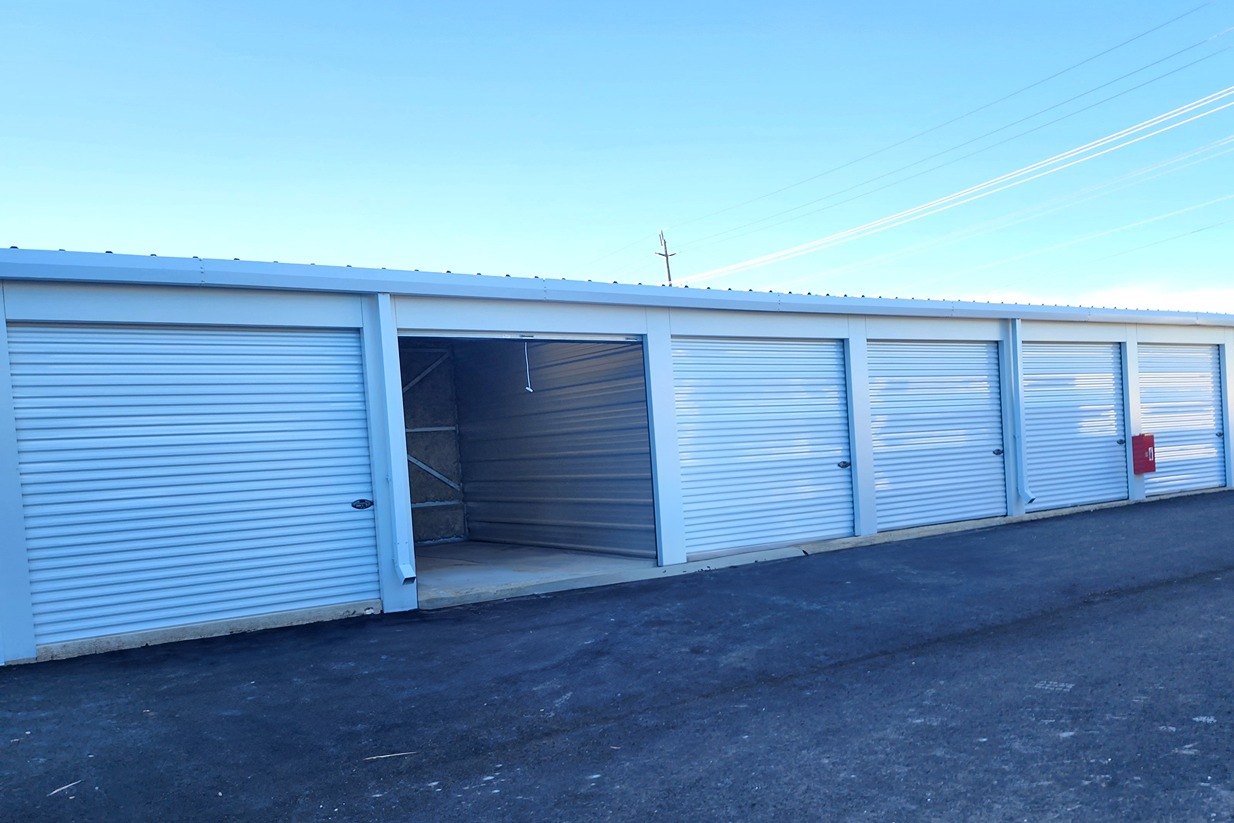 SmartStop Self Storage Facility at 14135 128 Ave NW, Edmonton, AB - Drive Up Units